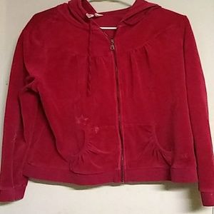Red hoodie